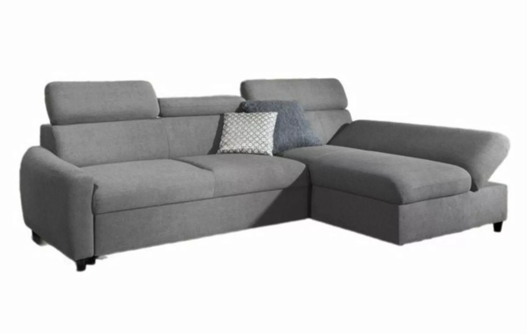 Luxusbetten24 Schlafsofa Designer Sofa Noura Mini, mit Schlaf- und Klappfun günstig online kaufen