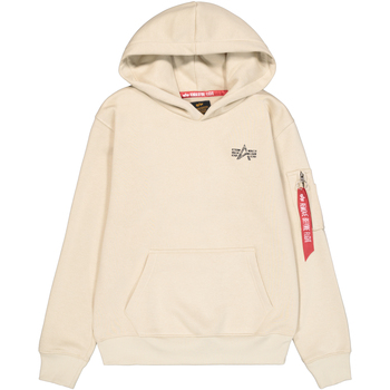 Alpha Industries  Sweatshirt Signature Backprint Hoodie - vintage white günstig online kaufen
