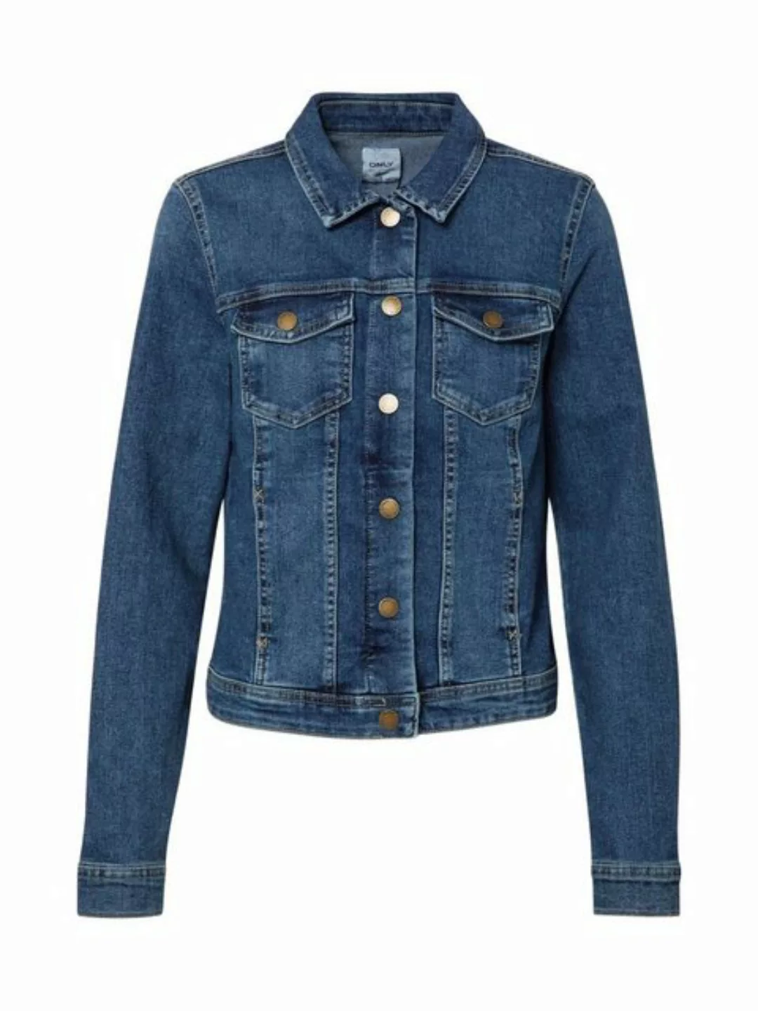 ONLY Kurze Jeansjacke Damen Blau günstig online kaufen