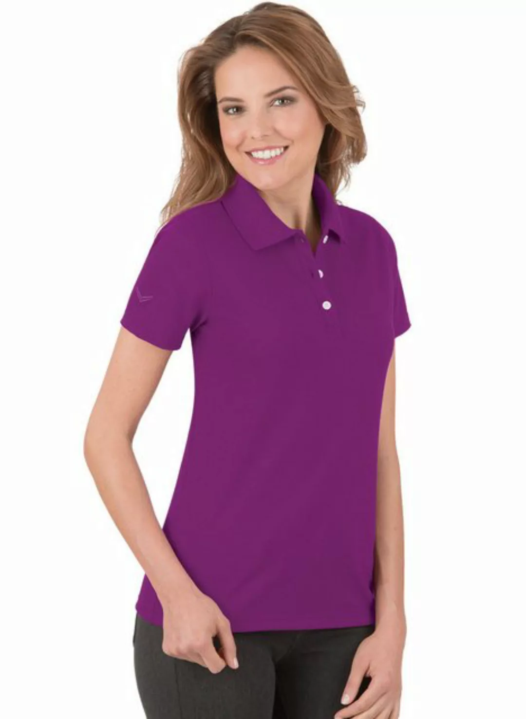 Trigema Poloshirt TRIGEMA Poloshirt aus Baumwolle (1-tlg) günstig online kaufen