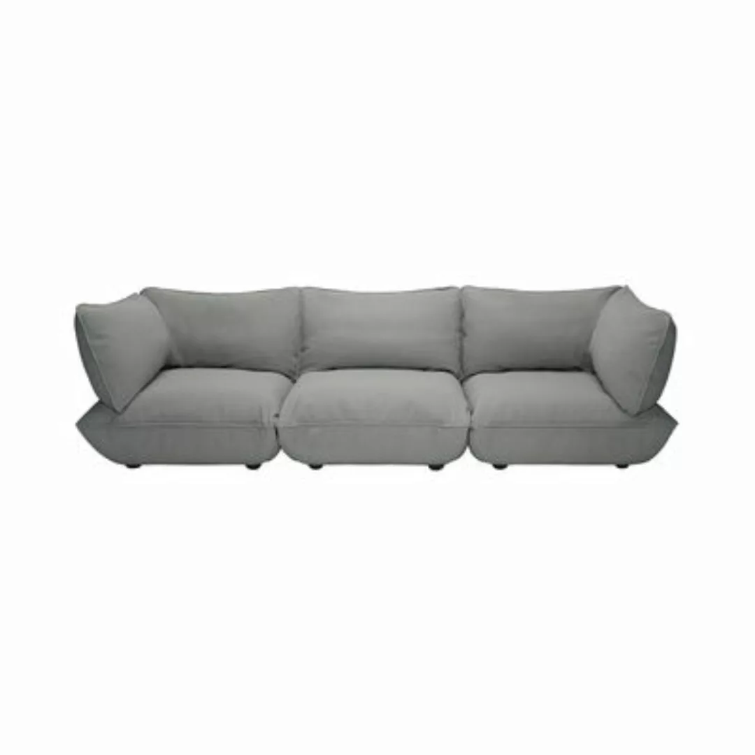 Sofa Sumo Grand textil grau / 4-Sitzer - L 301 cm - Fatboy - Grau günstig online kaufen