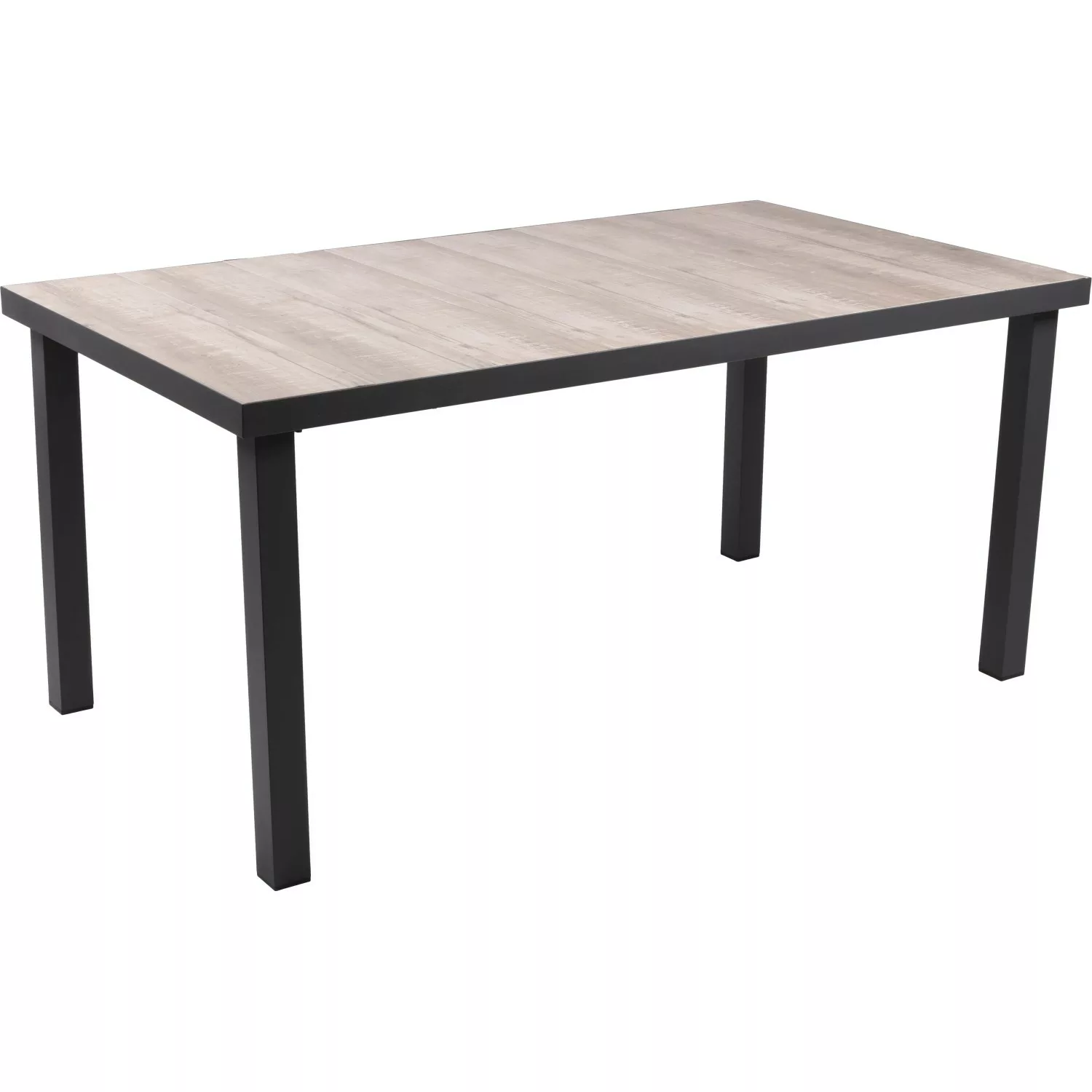 Garden Pleasure RANA Rechteckig Dunkelgrau 90 cm x 162 cm günstig online kaufen