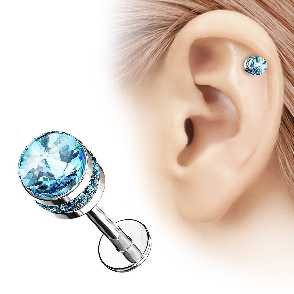 Taffstyle Piercing-Set Labret Ohr Helix Piercing günstig online kaufen