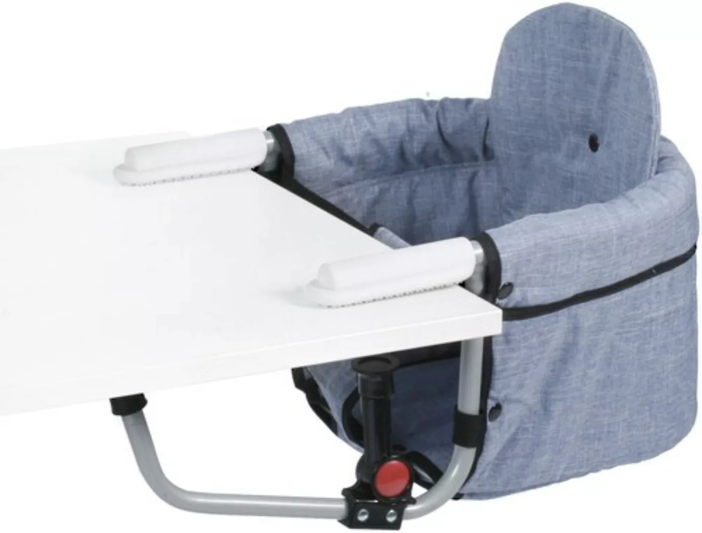 CHIC4BABY Tischsitz »Relax, Jeans Blue«, platzsparend zusammenfaltbar günstig online kaufen