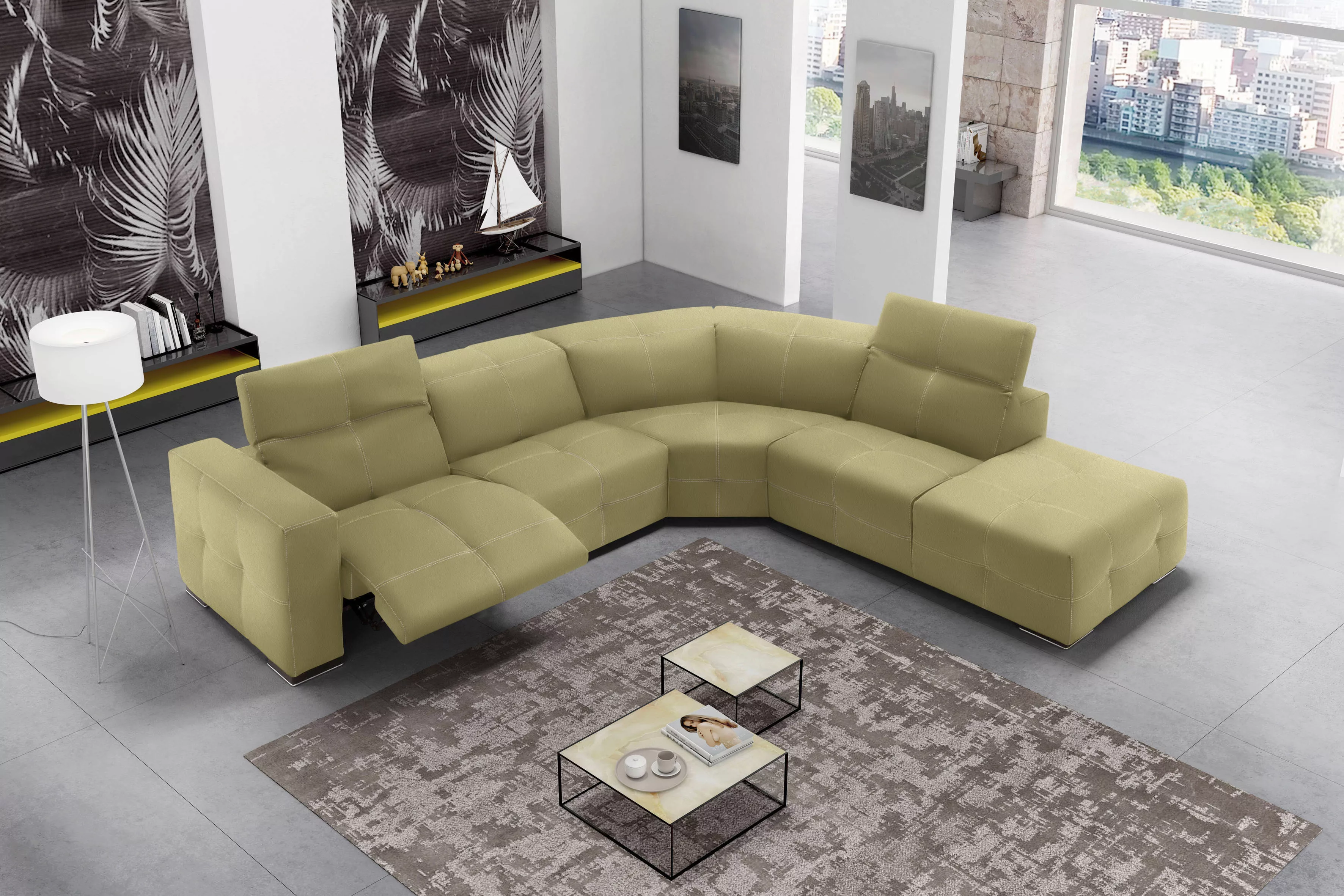 Egoitaliano Ecksofa "Sauvanne, Designsofa der Extraklasse, elegant und bequ günstig online kaufen