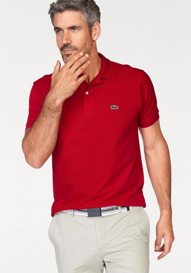 Lacoste Poloshirt Poloshirt aus Petit Piqué Herren günstig online kaufen