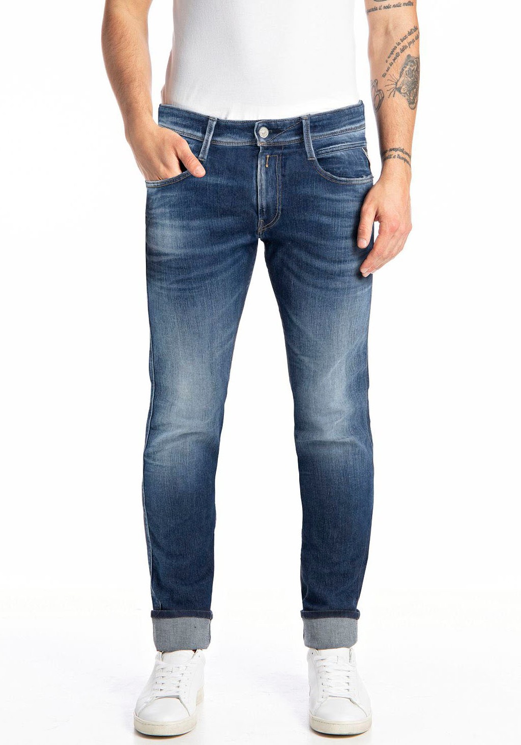 Replay Slim-fit-Jeans "Anbass" günstig online kaufen