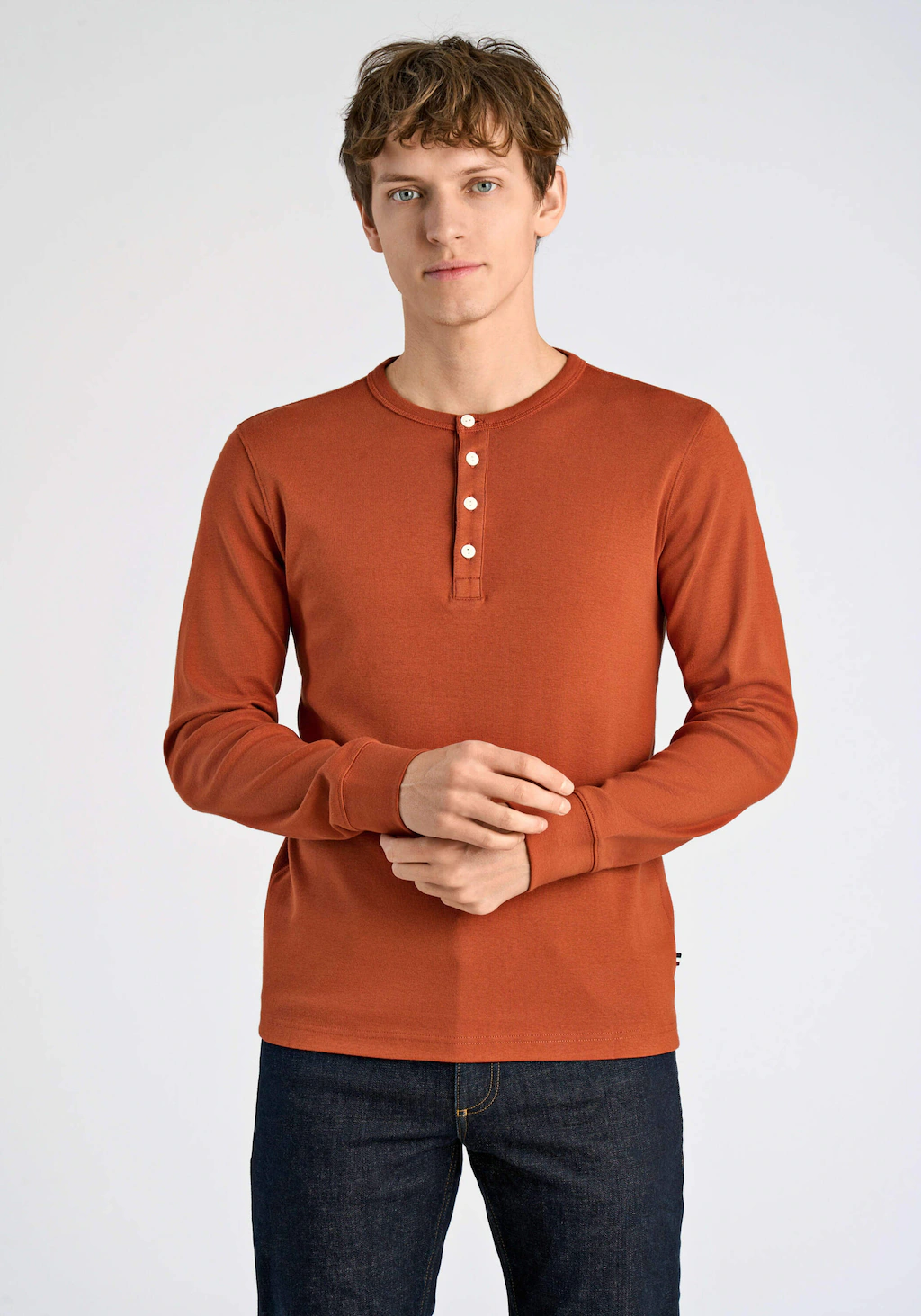 LINDBERGH Henleyshirt "Lindbergh Henley Shirt" günstig online kaufen