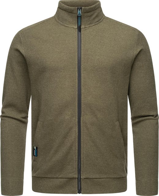 Ragwear Sweatjacke Carlow lässige Herren Kapuzenjacke mit Stehkragen günstig online kaufen