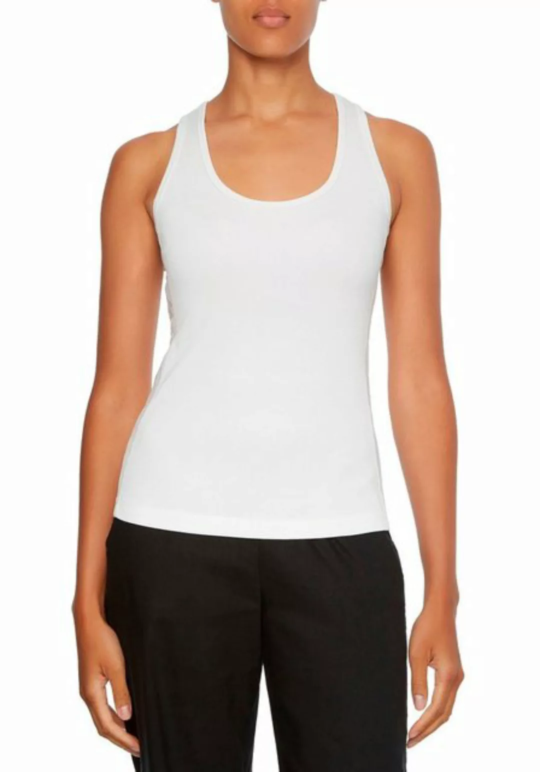 Calvin Klein Tanktop ESSENTIAL RIB TANK TOP mit Racerback günstig online kaufen