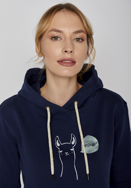 Animal Lama Sign Chipper - Hoodie Für Damen günstig online kaufen