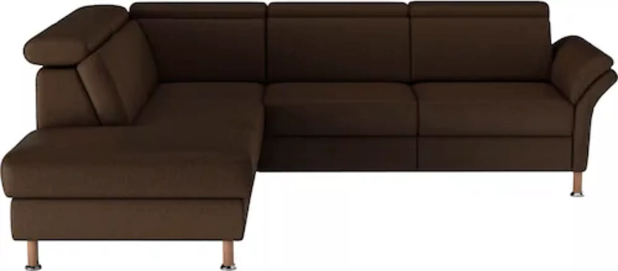 Home affaire Ecksofa »Calypso L-Form«, mit Relaxfunktion motorisch im Sofa günstig online kaufen