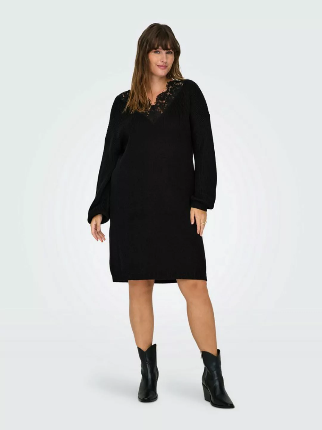 ONLY CARMAKOMA Strickkleid CARXENIA LIFE L/S DRESS KNT günstig online kaufen