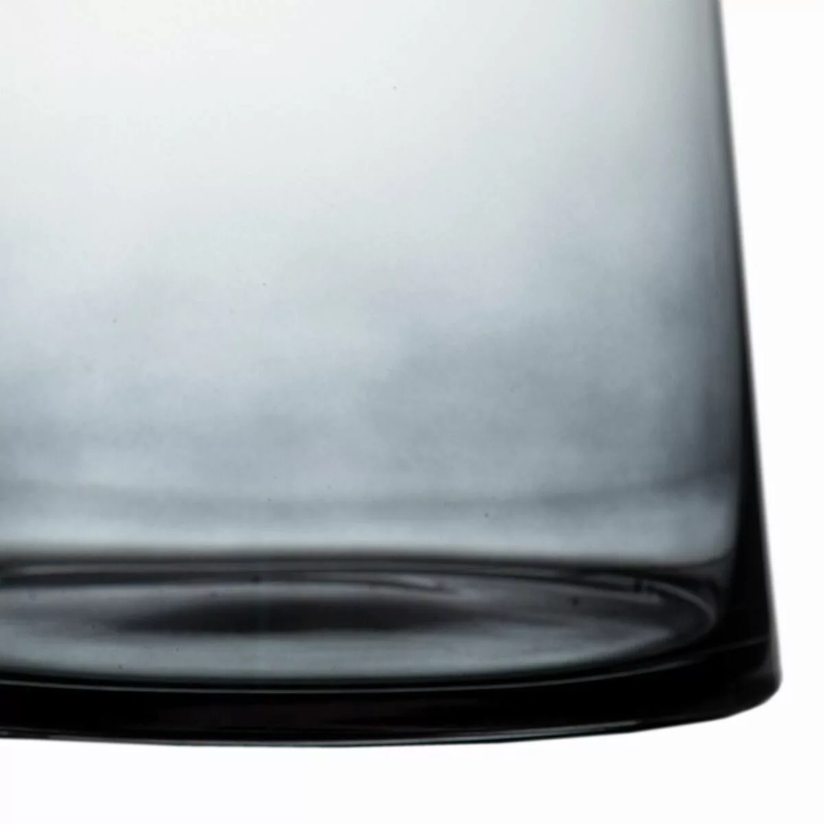 Kerzenschale 16,5 X 16,5 X 35 Cm Grau Glas günstig online kaufen
