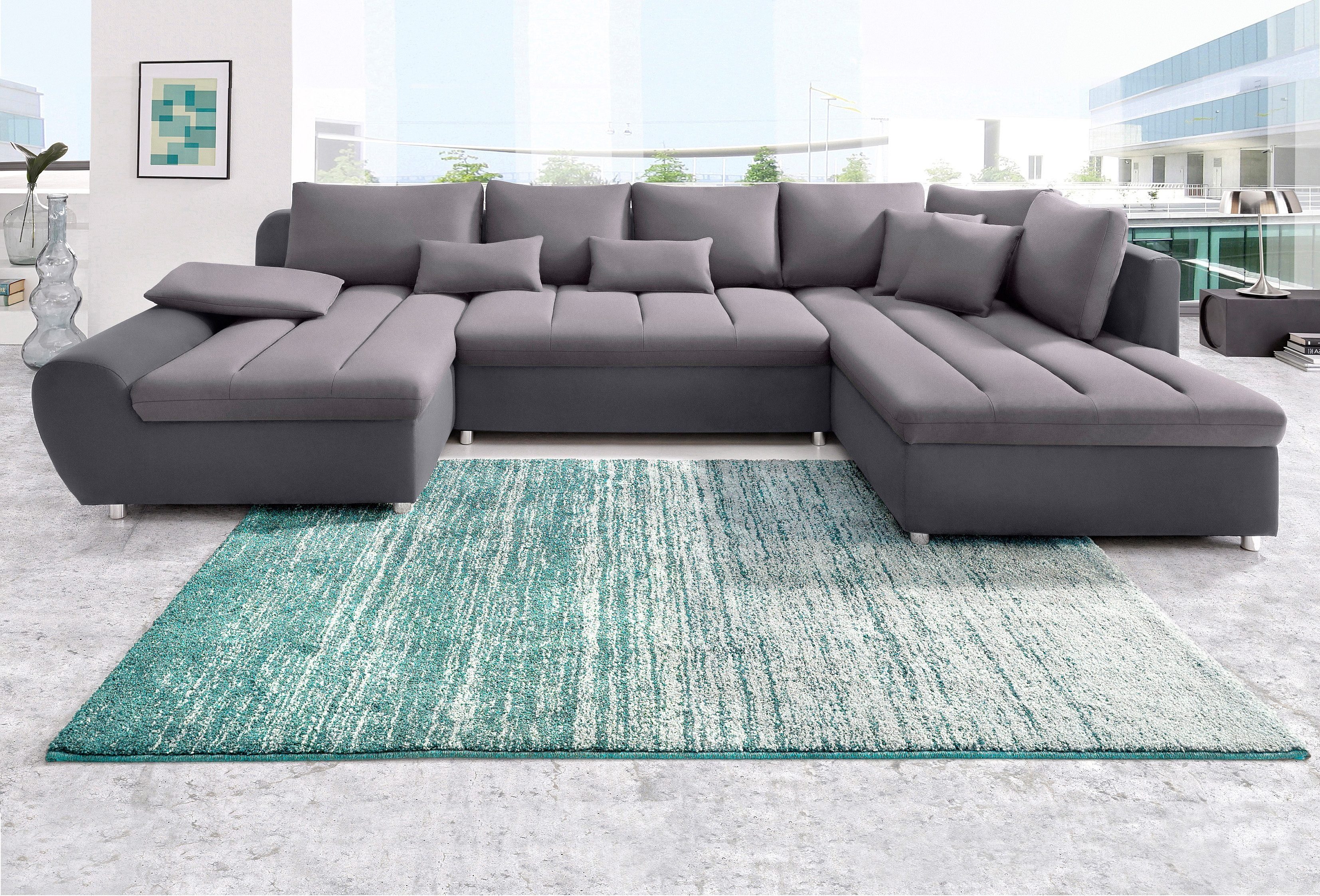 sit&more Wohnlandschaft "Bandos U-Form", in 2 unterschiedlichen Größen, wah günstig online kaufen