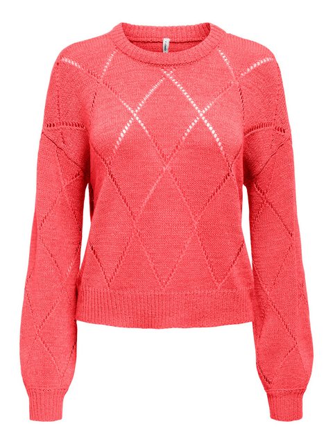 ONLY Strickpullover ONLGEENAS LS STRUCTURE O-NECK CC KNT günstig online kaufen