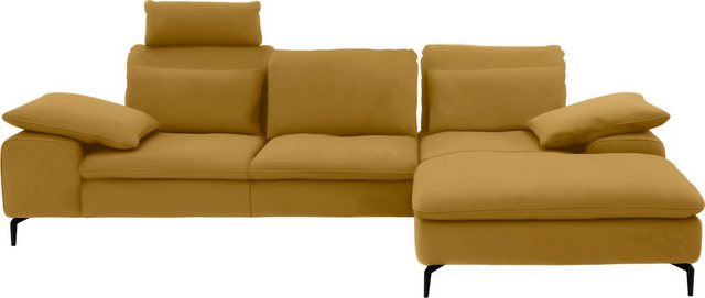 W.SCHILLIG Ecksofa valentinoo, Set, inklusive Hocker, mit Sitztiefenverstel günstig online kaufen