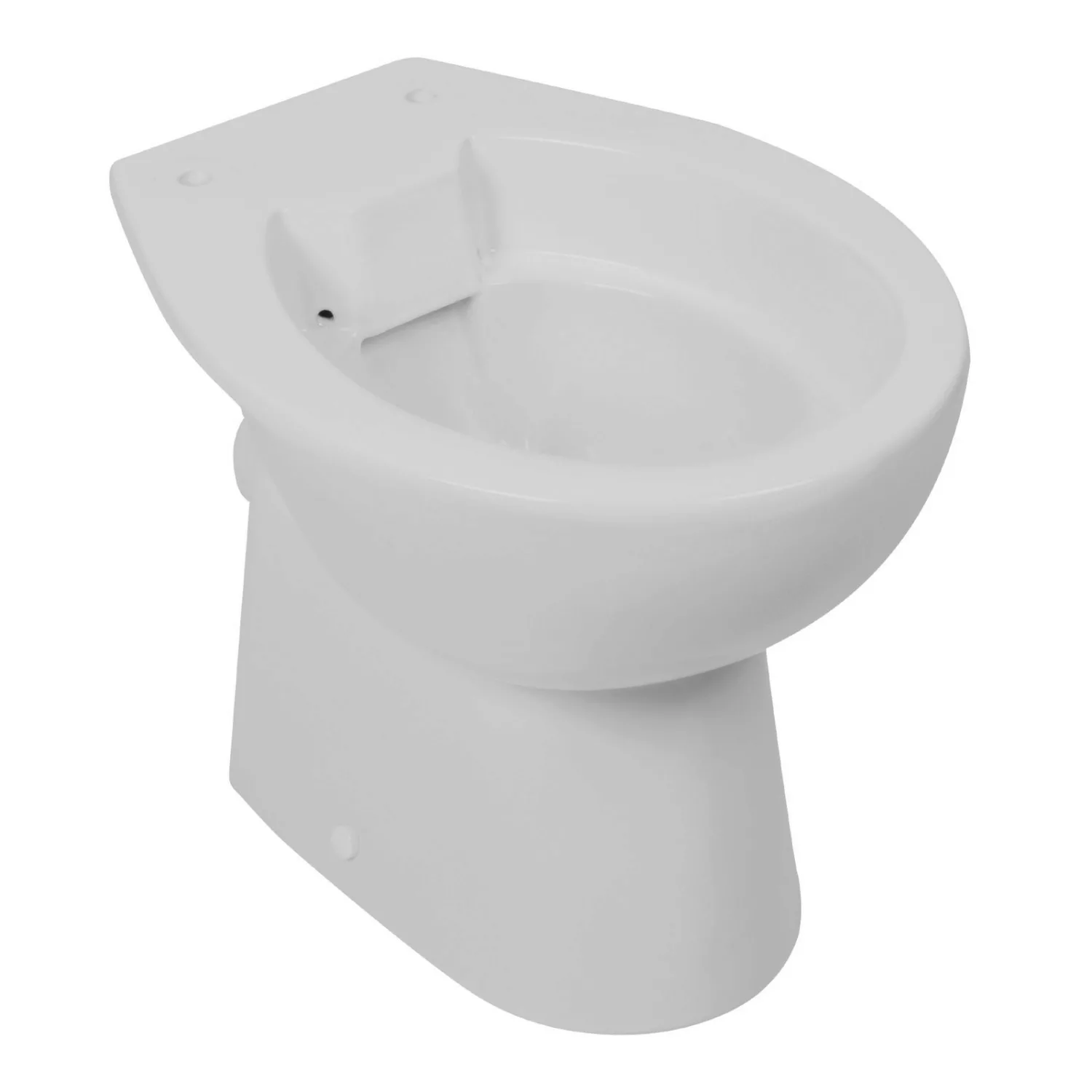 Calmwaters Stand-WC Manhattan-Grau Spülrandlos Tiefspüler 07AB6143 günstig online kaufen
