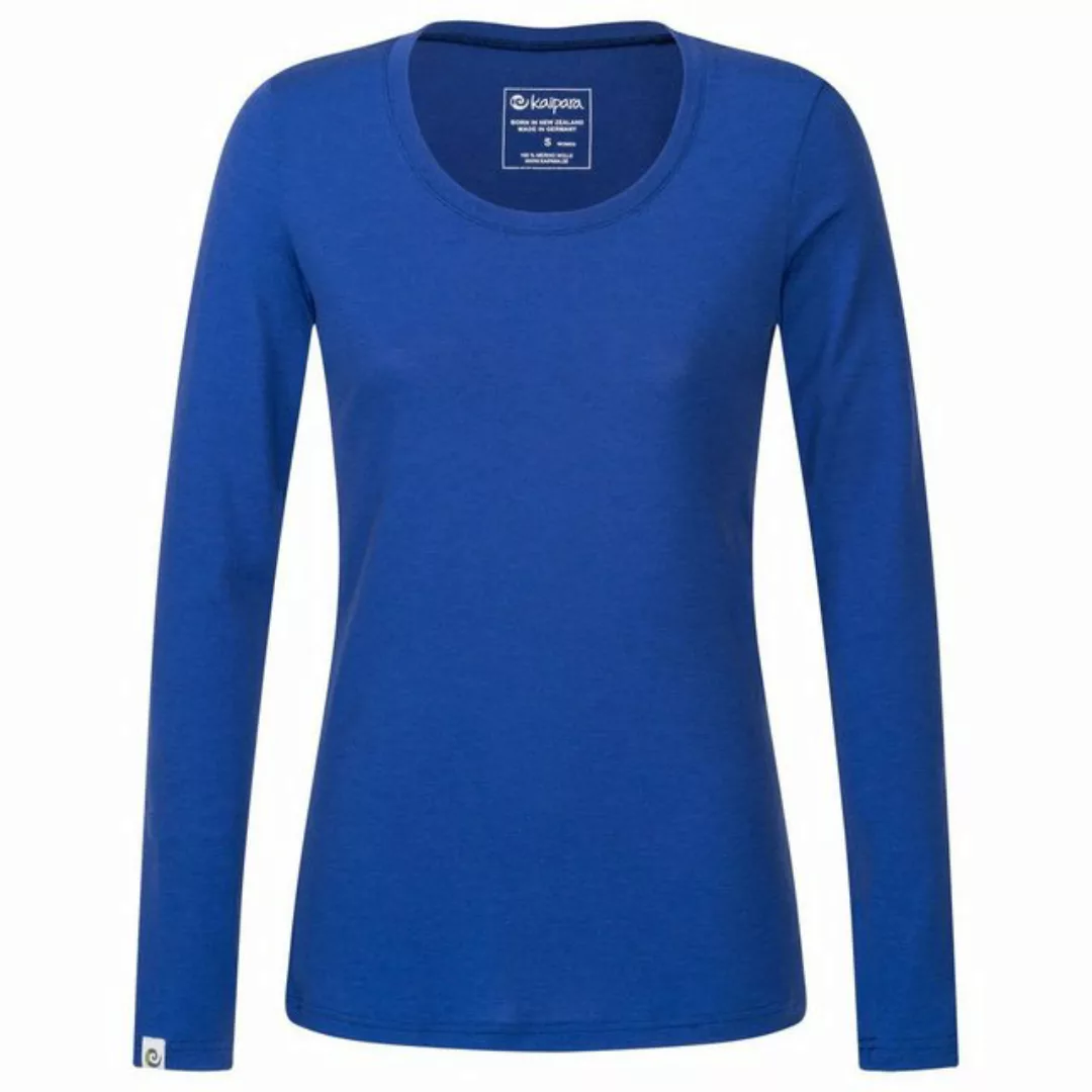 Kaipara - Merino Sportswear Langarmshirt Merino Longsleeve Damen Rundhals S günstig online kaufen