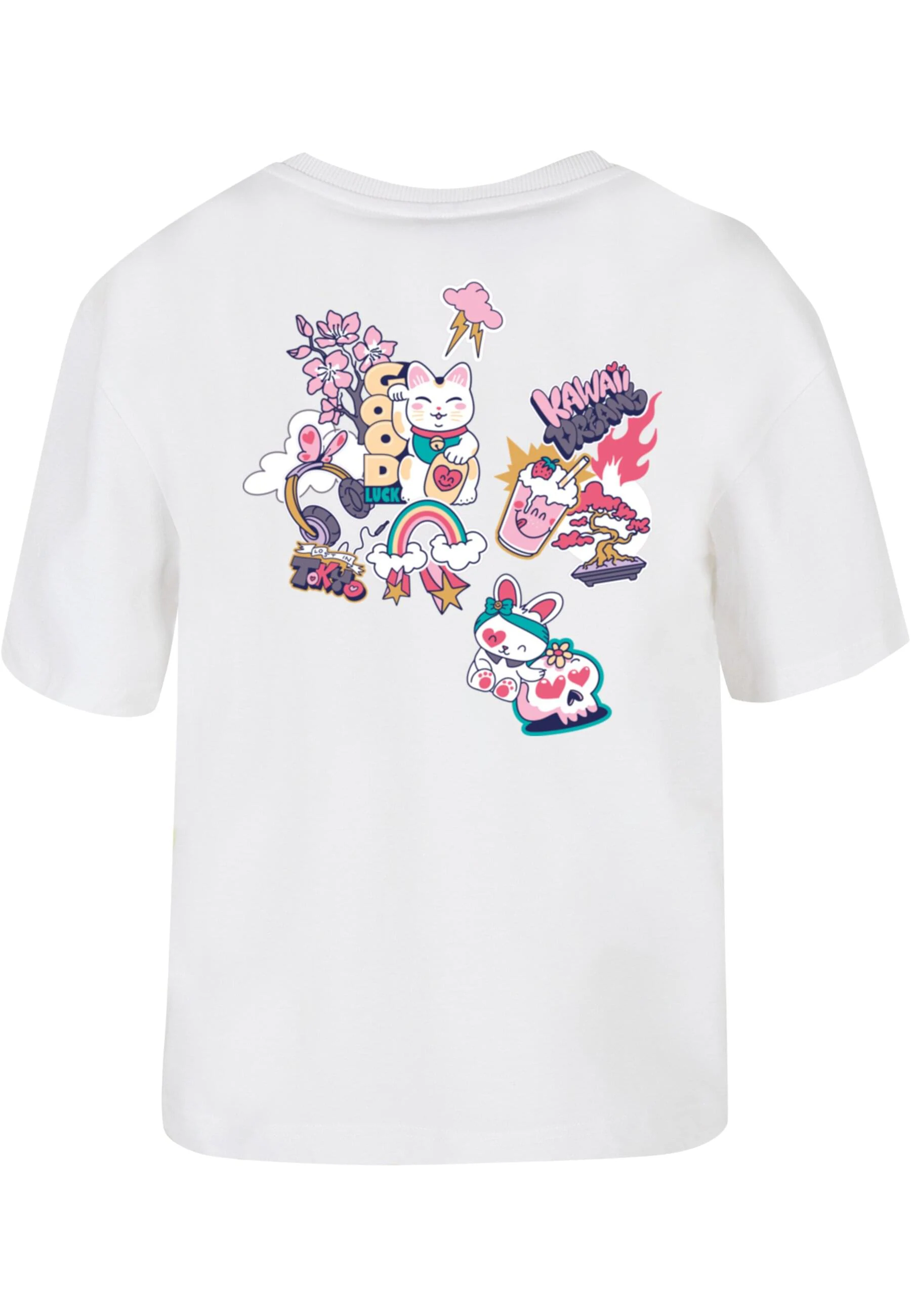 Miss Tee T-Shirt "Miss Tee Damen Kawaii Dreams Tee", (1 tlg.) günstig online kaufen