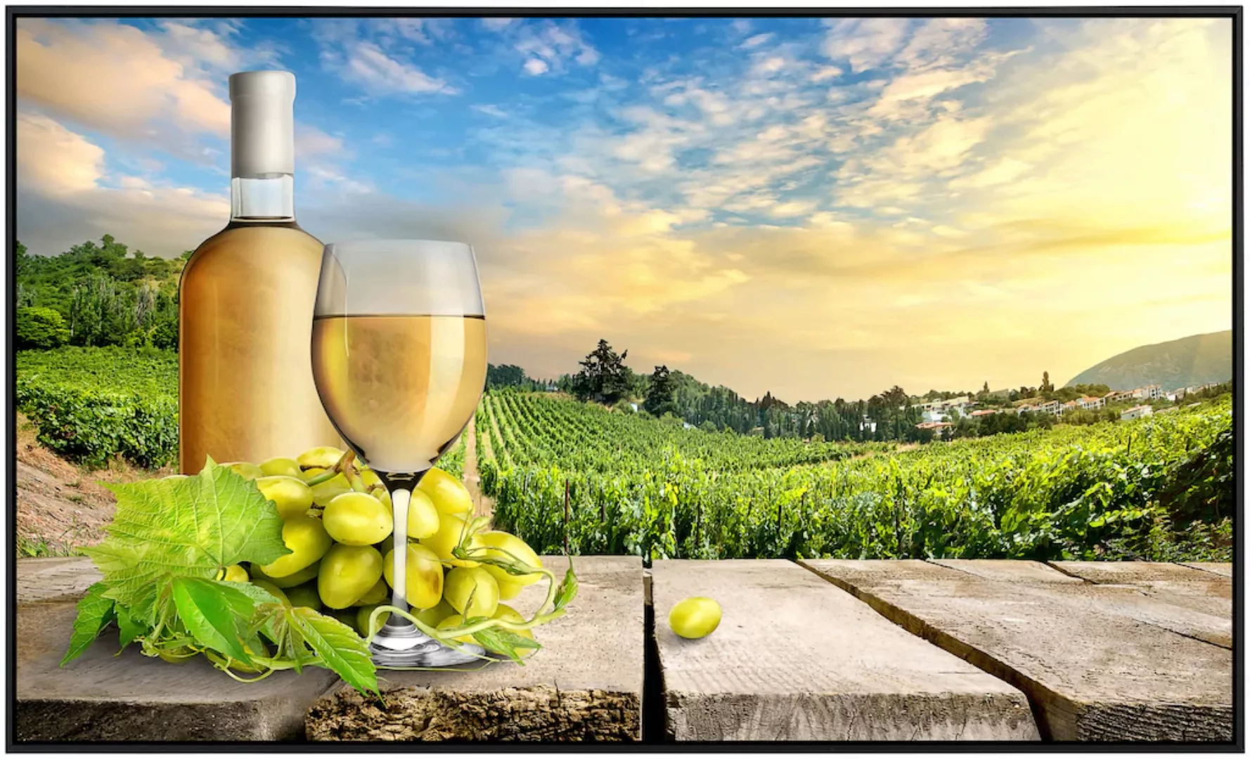 Papermoon Infrarotheizung »Wein mit Felder« günstig online kaufen