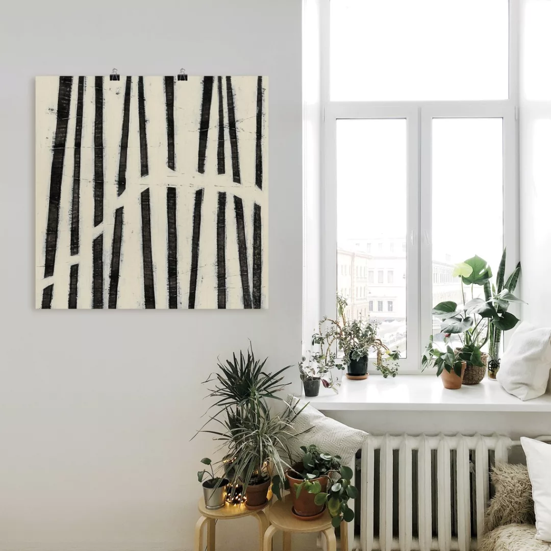 Artland Wandbild "Hieroglyph I", Muster, (1 St.), als Alubild, Outdoorbild, günstig online kaufen