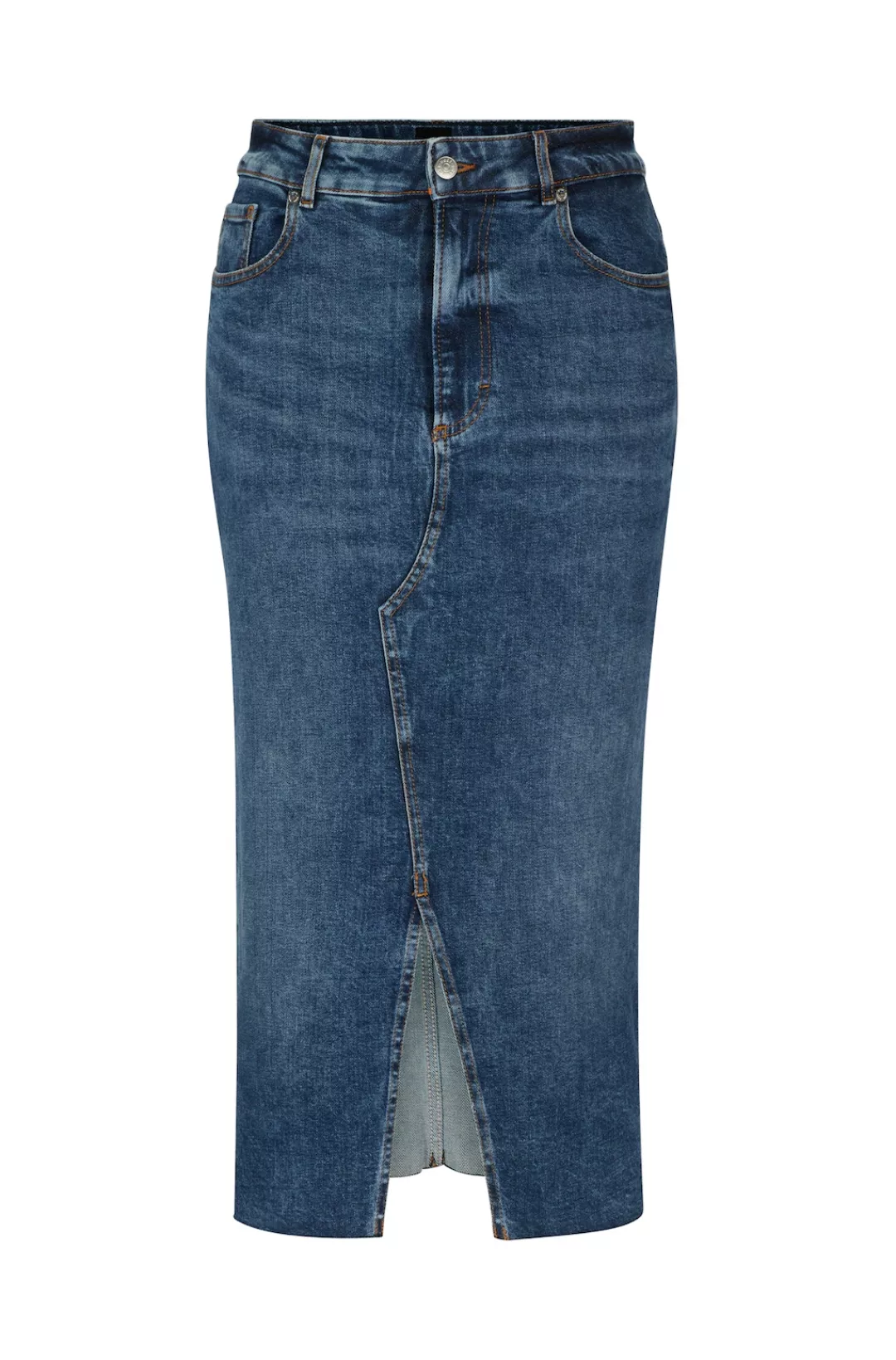 BOSS ORANGE Webrock "C DENIM SKIRT MIDI", widerstandsfähig günstig online kaufen