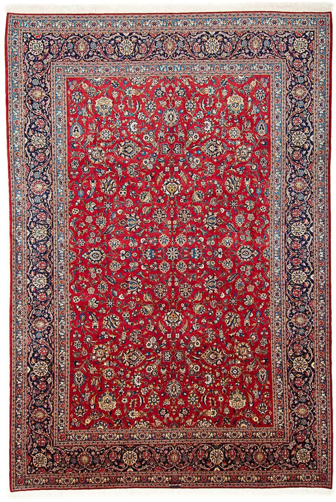 morgenland Orientteppich »Perser - Keshan - 432 x 325 cm - rot«, rechteckig günstig online kaufen