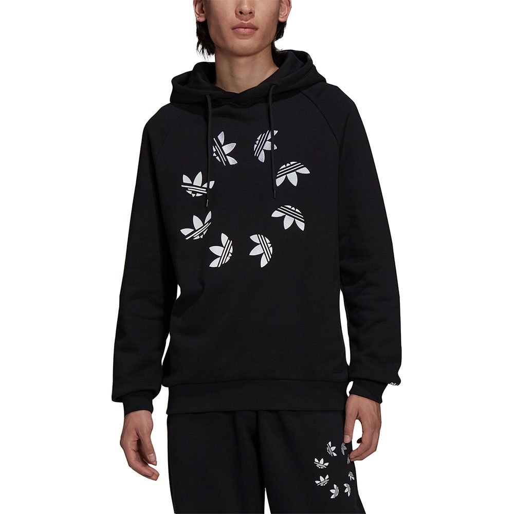 Adidas Originals St Kapuzenpullover 2XL Black / White günstig online kaufen