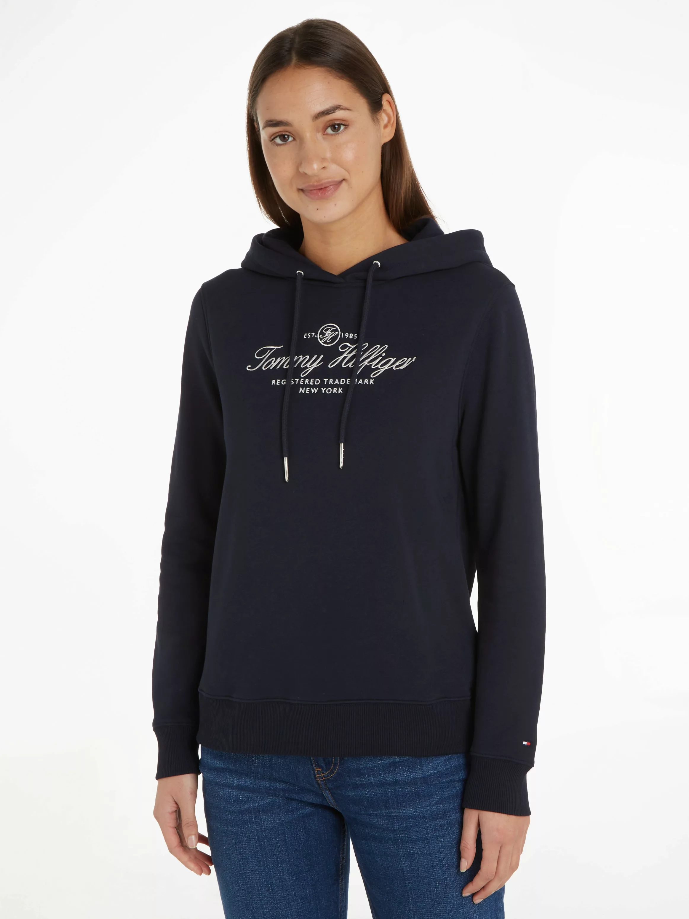 Tommy Hilfiger Kapuzensweatshirt "REGULAR HILFIGER SCRIPT HOODIE", mit groß günstig online kaufen