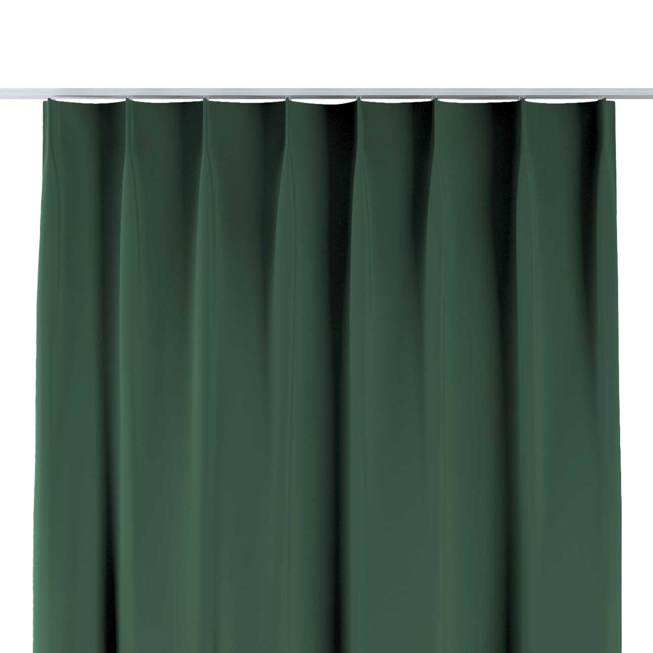 Vorhang mit flämischen 1-er Falten, grün, Blackout (verdunkelnd) (269-18) günstig online kaufen