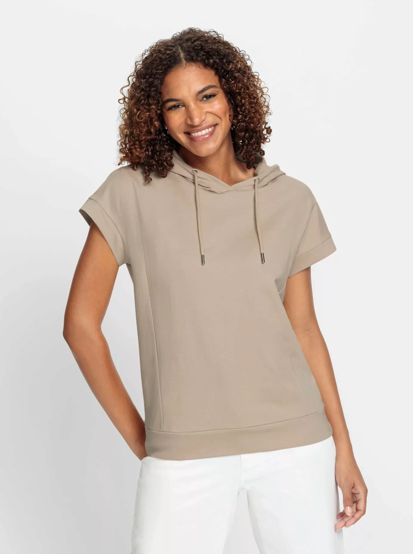 Casual Looks Kapuzenshirt "Kapuzen-Shirt", (1 tlg.) günstig online kaufen
