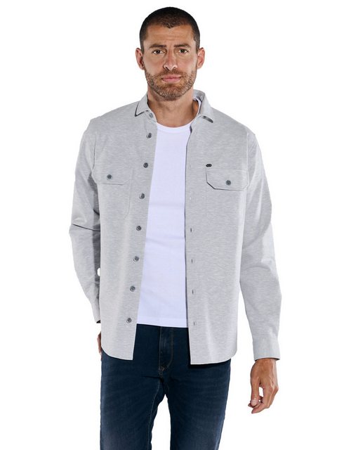 Engbers Langarmhemd Overshirt slim fit günstig online kaufen