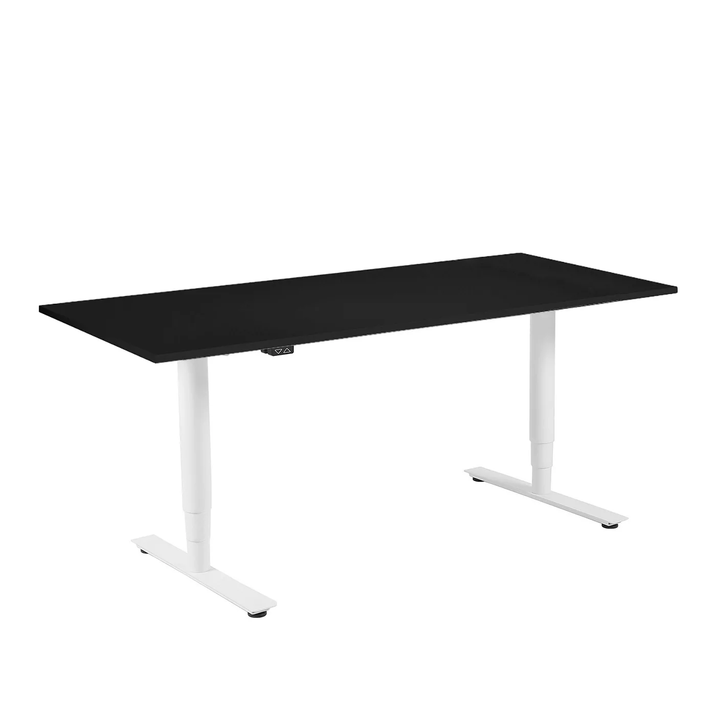 Wagner - W-Life E-Table Schreibtisch H verstellbar 180x80cm - weiß/Tischpla günstig online kaufen