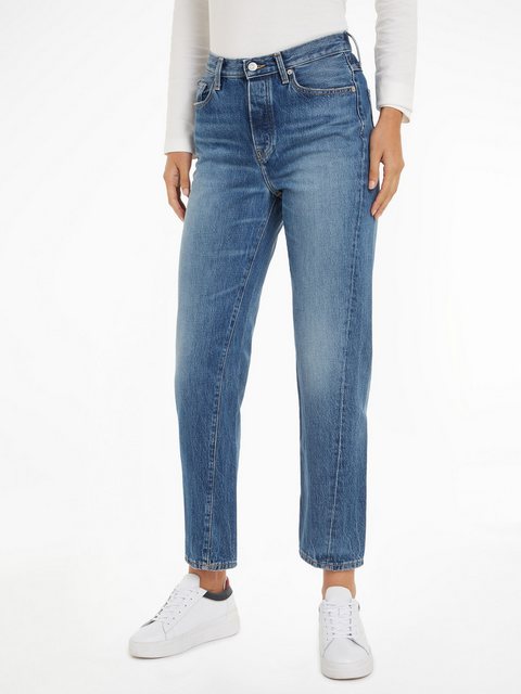 Tommy Hilfiger Straight-Jeans "CLASSIC STRAIGHT HW A TWIST BETH", mit Tommy günstig online kaufen