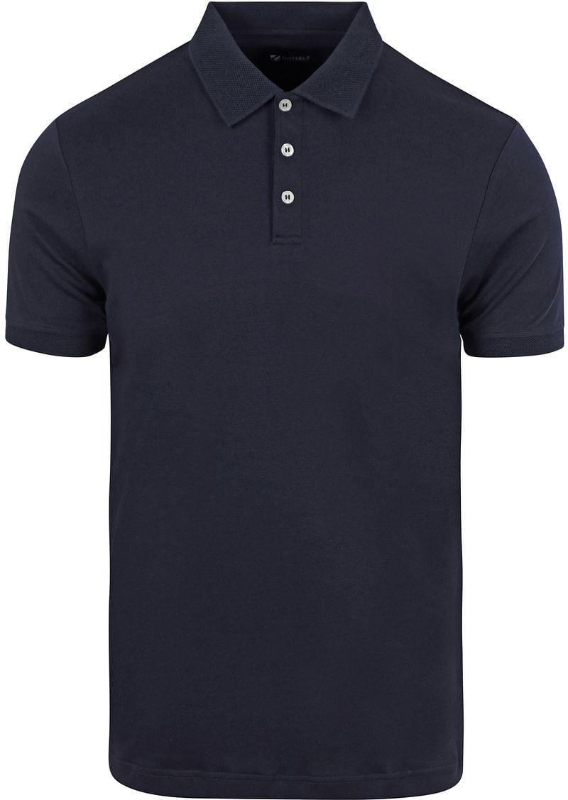 Suitable Boris Poloshirt Navy  - Größe 4XL günstig online kaufen