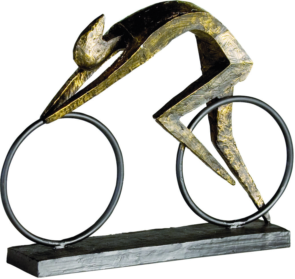 Casablanca by GILDE Skulptur Racer bronze günstig online kaufen