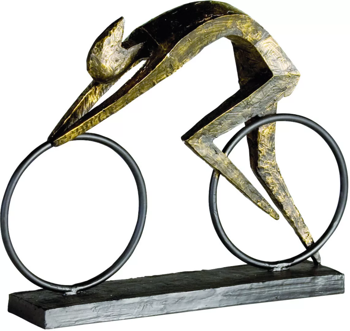 Casablanca by Gilde Dekofigur »Skulptur Racer«, Dekoobjekt, Höhe 29 cm, Fah günstig online kaufen