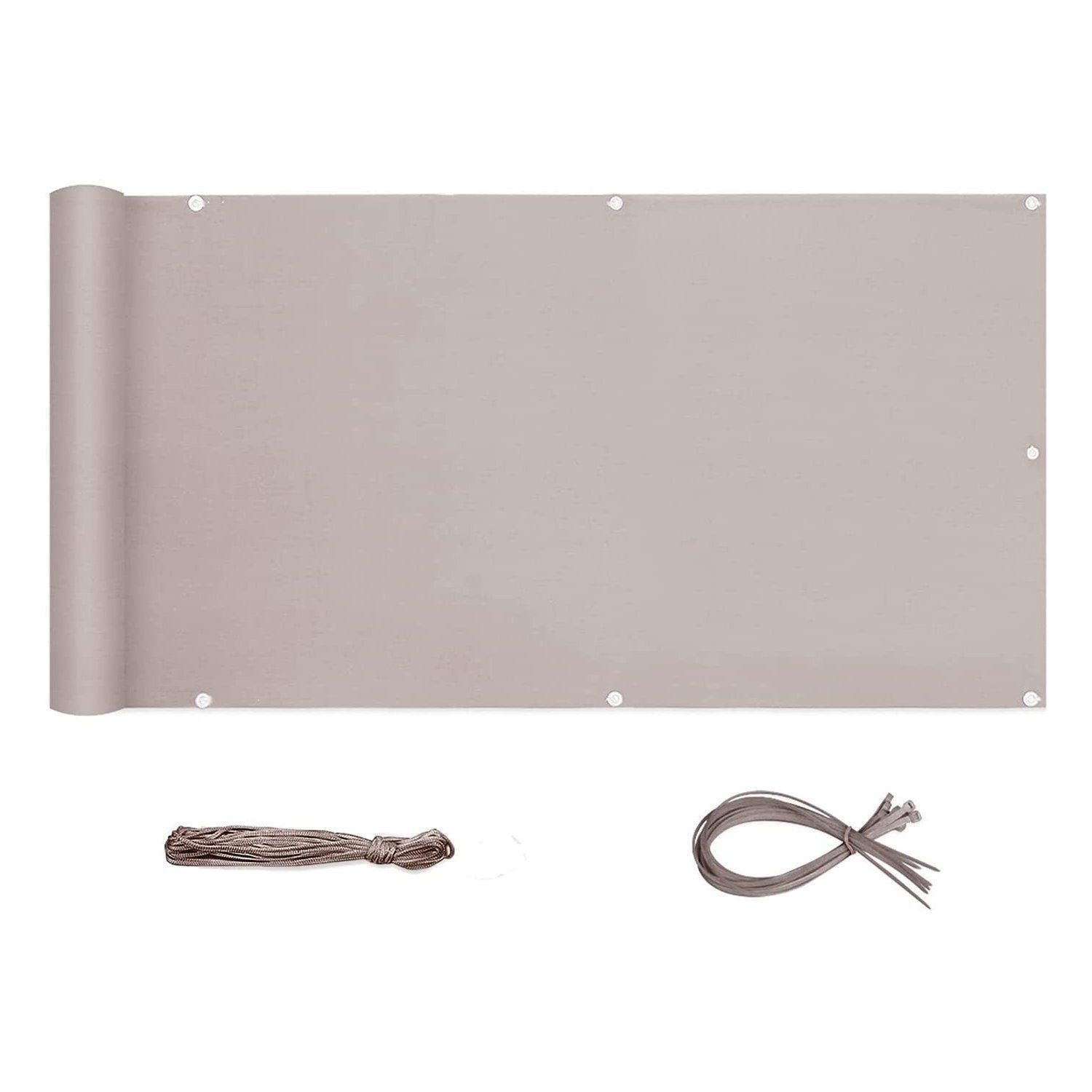 Sekey Balkonsichtschutz Meterware 75cm hoch Balkonsichtschutz günstig online kaufen