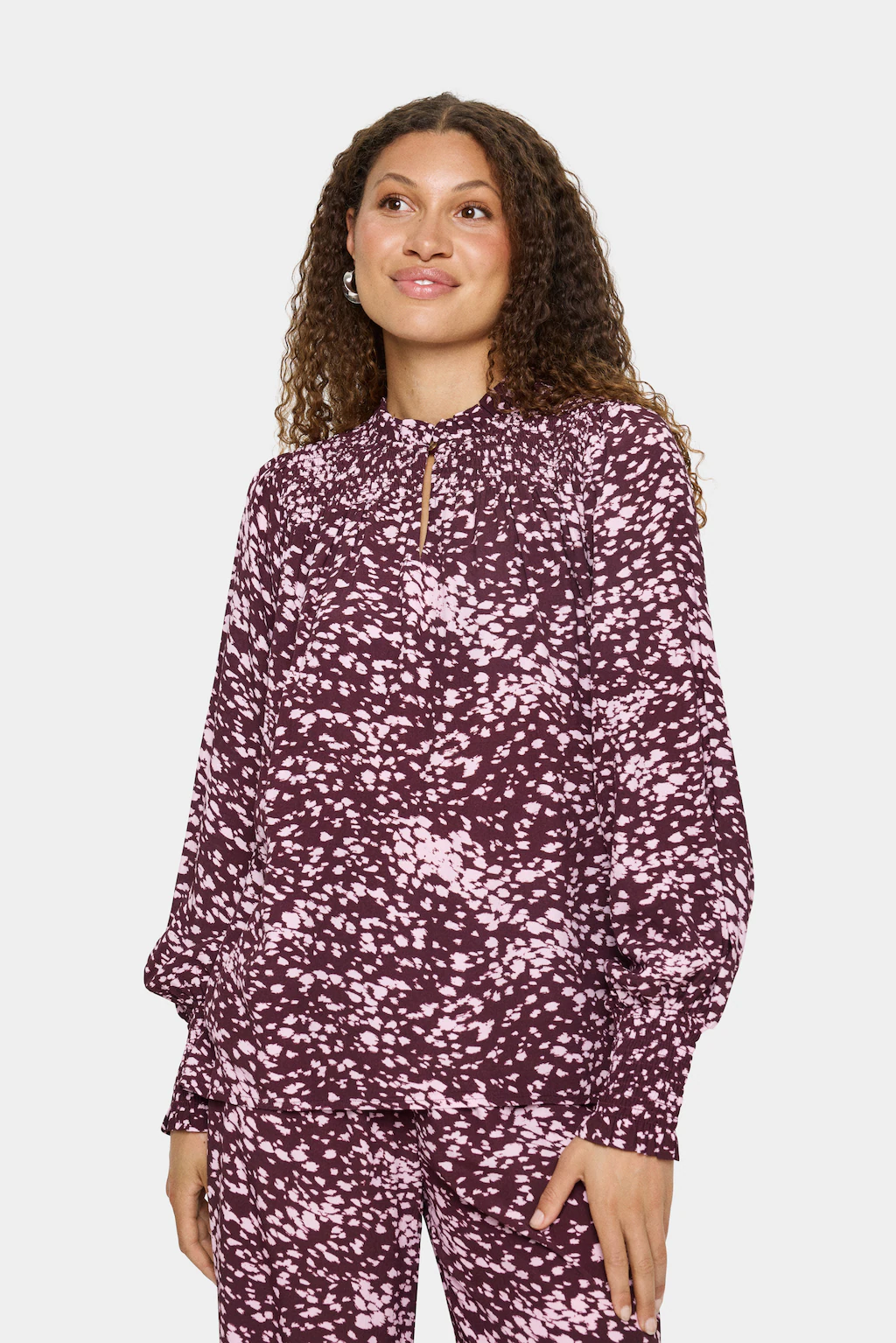 Saint Tropez Langarmbluse "MalikaSZ Blouse" günstig online kaufen