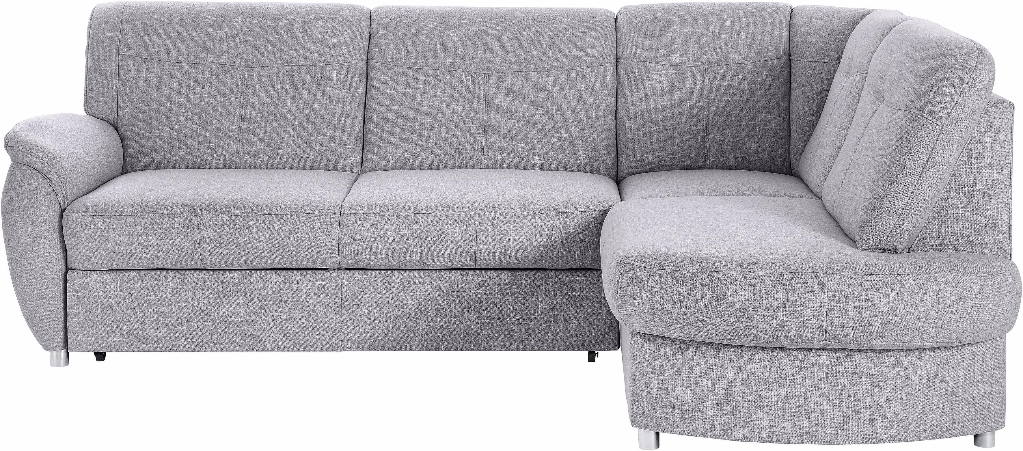 sit&more Ecksofa "Sonoma L-Form", wahlweise mit Bettfunktion und Bettkasten günstig online kaufen
