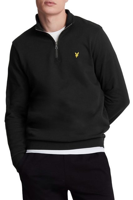 Lyle & Scott Sweatshirt Herren, 100% Baumwolle, 1/4 Zip günstig online kaufen