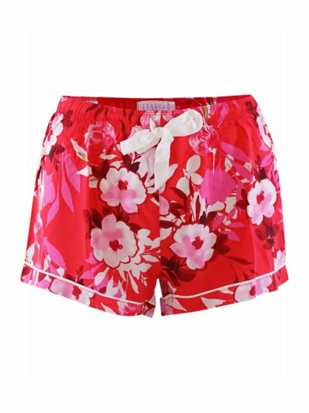 PJ Salvage Pyjamahose short - Watercolor Bloom schlaf-hose pyjama schlafmod günstig online kaufen