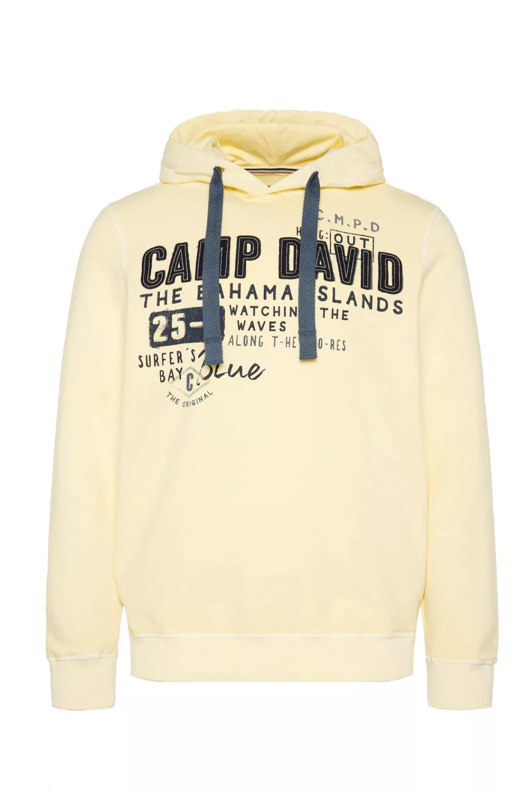 CAMP DAVID Kapuzensweatshirt mit gefütterter Kapuze günstig online kaufen