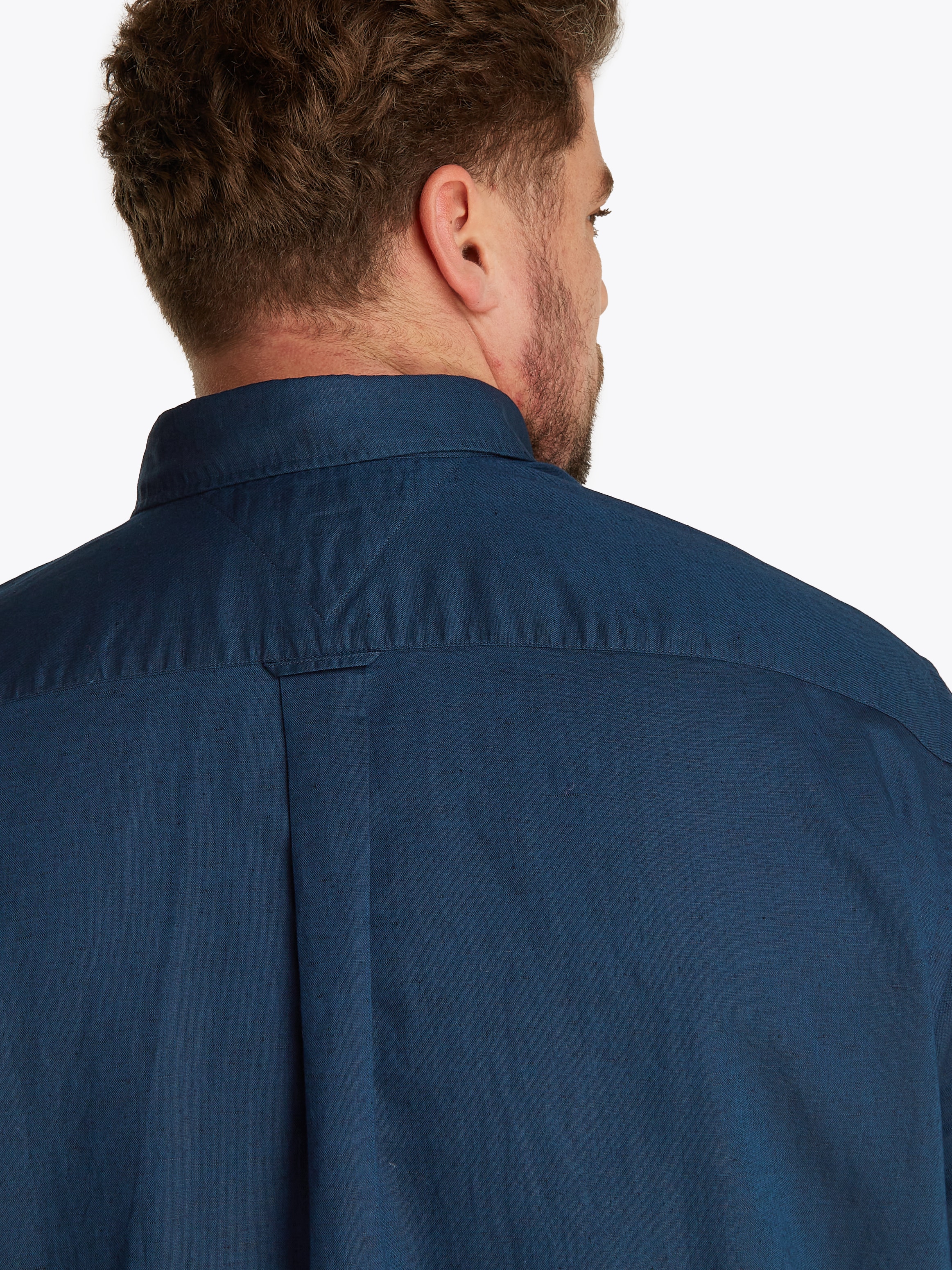 Tommy Hilfiger Big & Tall Kurzarmhemd "BT-LINEN BLEND SOLID" günstig online kaufen
