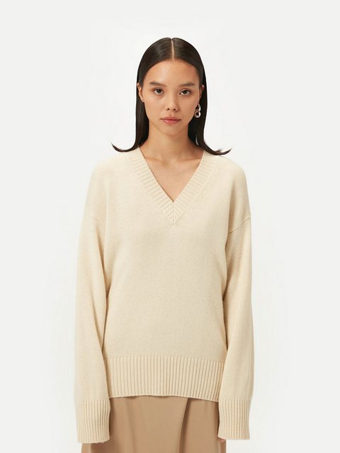 GOBI Cashmere V-Ausschnitt-Pullover Damen Kaschmirpullover mit V-Ausschnitt günstig online kaufen