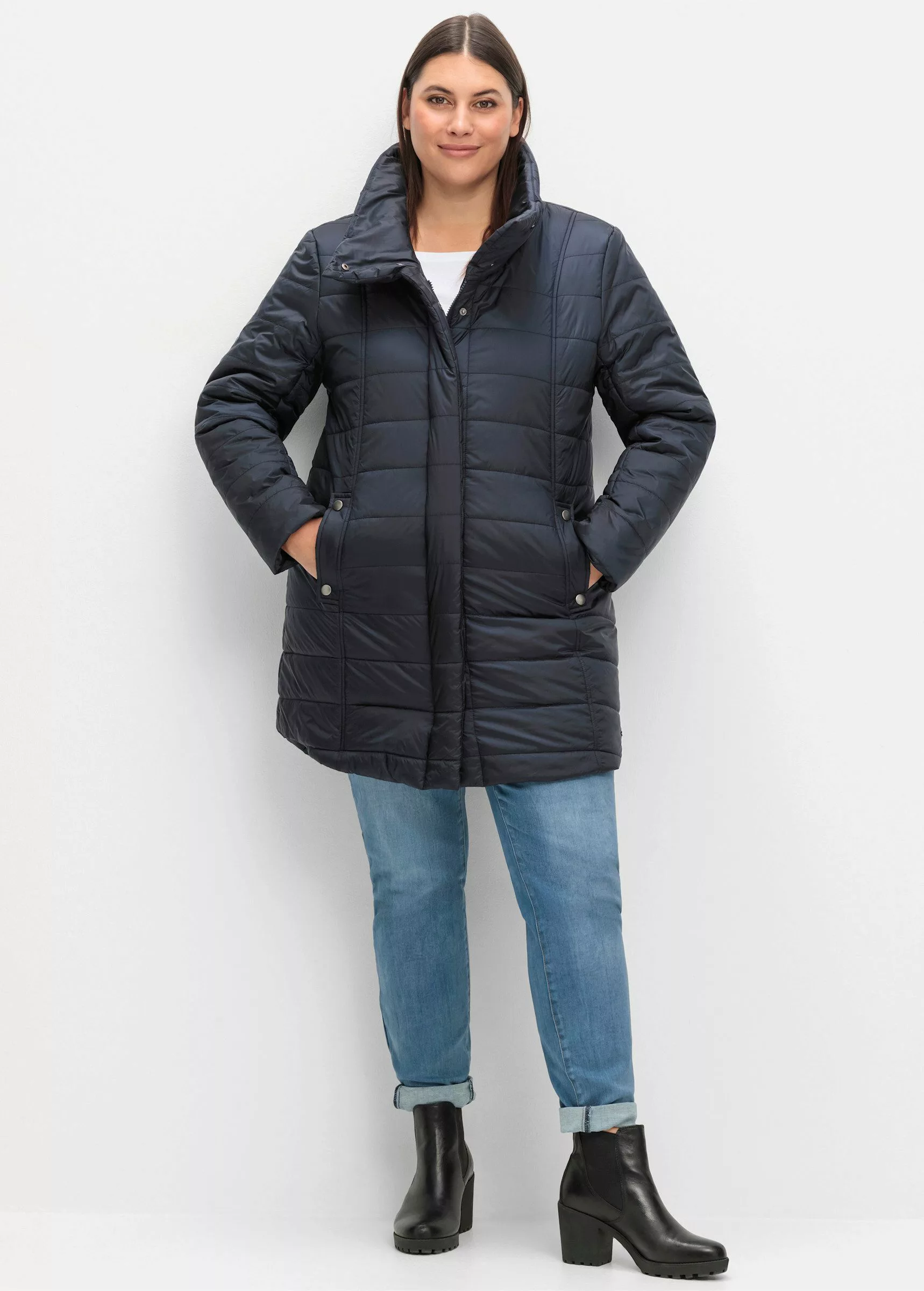 Sheego Allwetterjacke Steppjacke günstig online kaufen