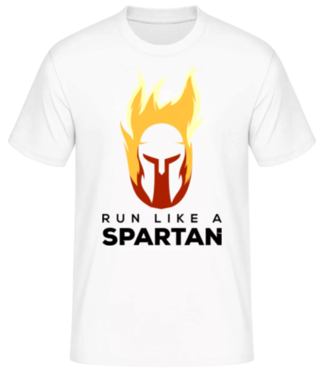 Run Like A Spartan · Männer Basic T-Shirt günstig online kaufen