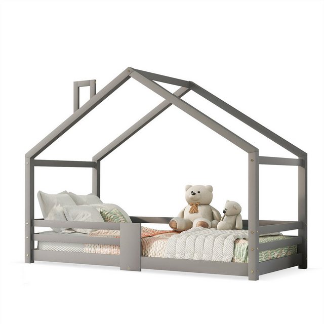 GLP Kinderbett Kiefernholz Hausbett für Kinder, 90x200 cm, ohne Matratze, r günstig online kaufen