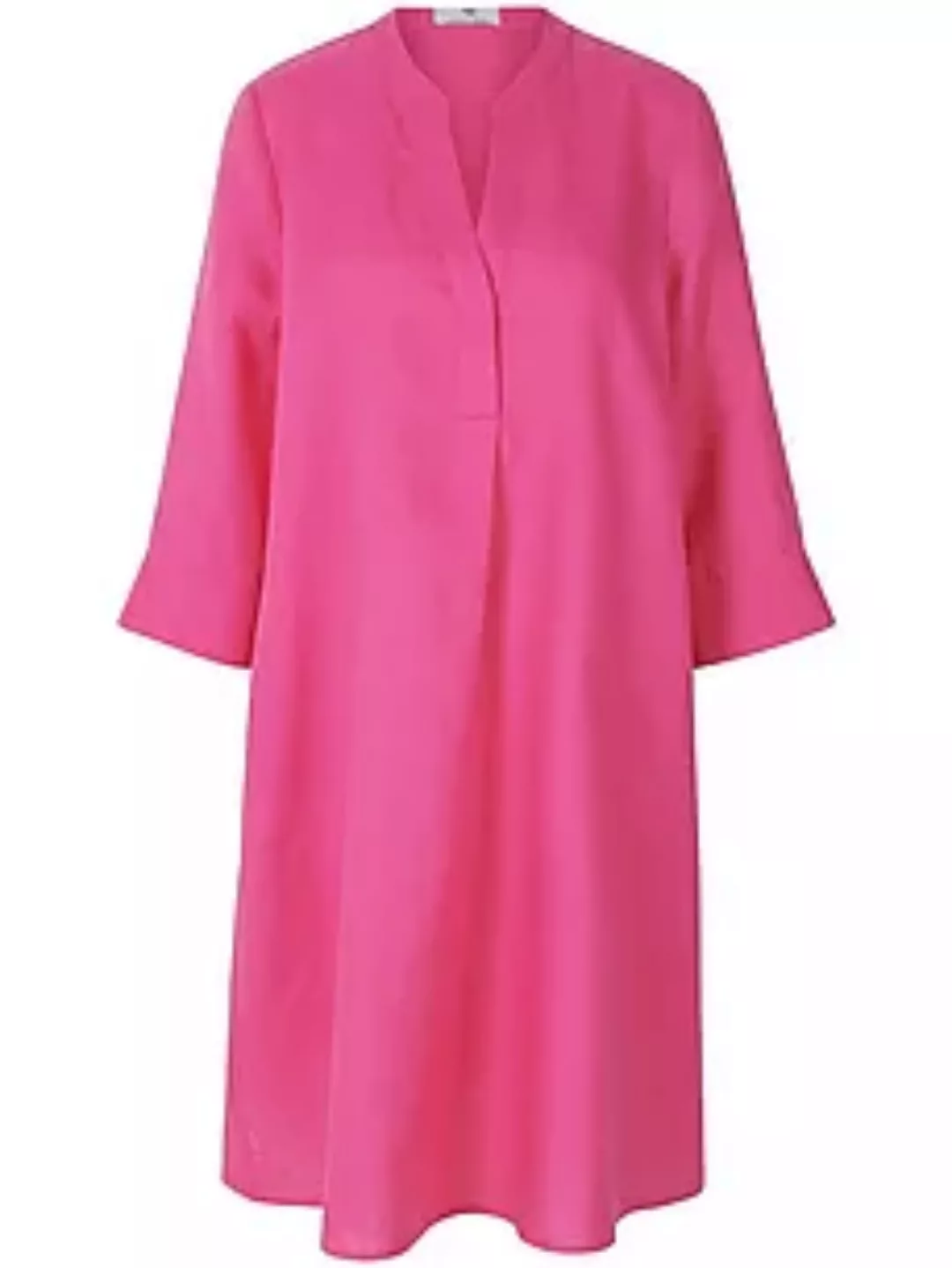 Kleid aus 100% Leinen Peter Hahn pink günstig online kaufen
